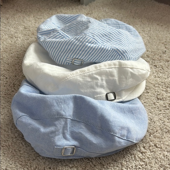NWOT Janie and Jack newsboy caps